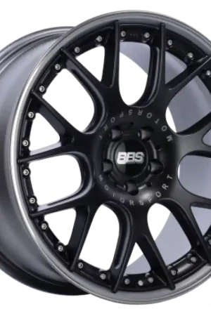 BBS CH-RII 22x10.5 5x112 ET18 / 66.5 CB Satin Black Center Platinum Li — PMD Premier Motoring Development Markdown