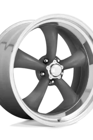 Time-Limited American Racing Vintage VN215 CLASSIC TORQ THRUST II 5X120.65 15X10 -44 MAG GRAY MACHINED LIP
