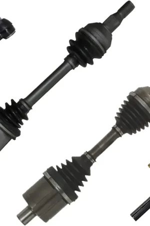 Deal 4pc Front CV Axles Outer Tie Rods Suspension Kit