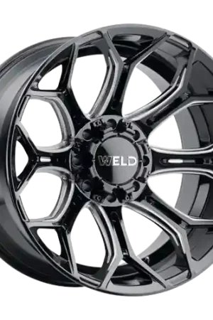 Shop Now WELD Off-Road Gradient 8x170 22x12 -44 Gloss Black/Milled