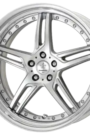 Same Day Shipping DURANDAL DD5.2 SILVER POLISHED 5x112 19X8.5 +49MM