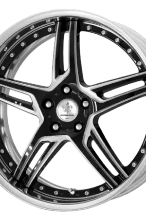 DURANDAL DD5.2 Machined Black Polished 5x112 19X8.5 +49MM Exclusive Offer