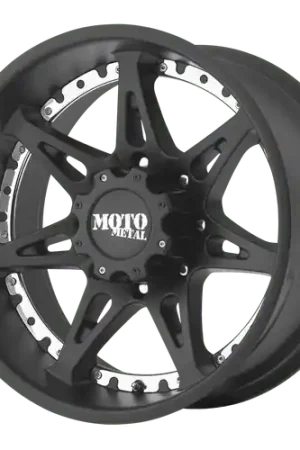 Hot Picks Moto Metal MO961 8X165.1 20X9 +18 SATIN BLACK