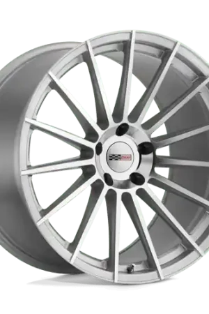 Cray MAKO 5X120.65 19X11 +76 SILVER W/ MIRROR CUT FACE Worldwide Shipping