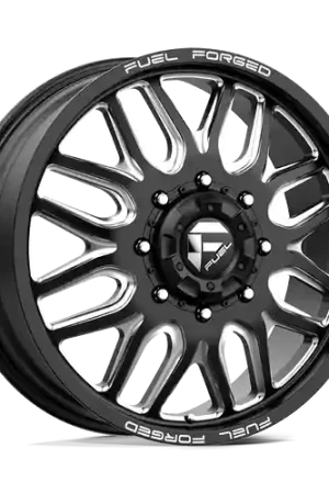 Fuel Mono DB66 FFC66 8X200 22X8.25 +105 MATTE BLACK MILLED Top Pick