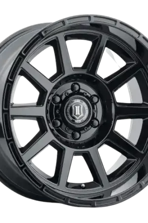 Last Chance Icon Alloys RECOIL 6x139.7 20X10-24 GLOSS BLACK