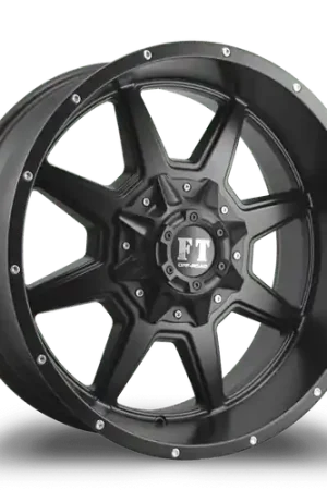 Clearance FULL THROTTLE FT2 6x114.3/139.7 18x9+0 SATIN BLACK