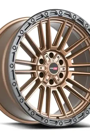 Vortek VRT-604 8x165.1/8x170 18x9 -12 Matte Bronze With Black Bead Ring Trending