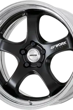 Deal Work Meister S1R 5x108 18x7.5+38 O Disk Matte Black