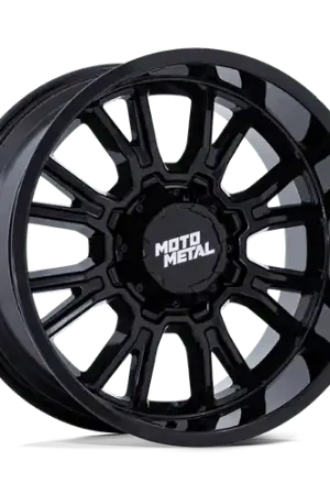 Moto Metal MO810 LEGACY 6X120/6X139.7 17X9 +20 GLOSS BLACK Brand New
