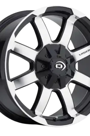 Vision Off-Road 413 Valor 6x120 17x8.5+18 Gloss Black Machined Face Bulk Order