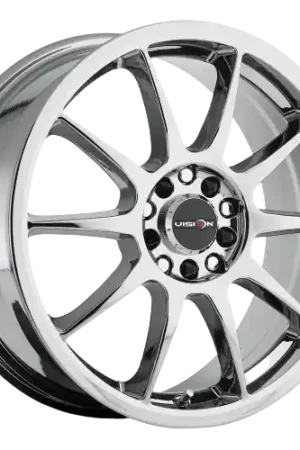 Vision Street-Designs 425 Bane 4x100 16x7+42 Chrome Express Delivery