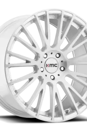 KMC KM706 IMPACT 5X114.3 20X8.5 +35 BRUSHED SILVER Exclusive Offer