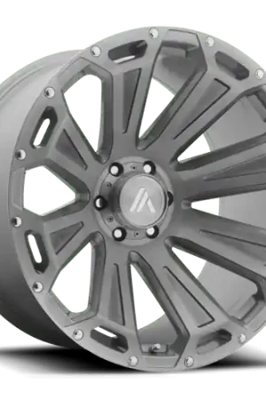 Asanti Off Road AB813 CLEAVER 8X165.1 22X12 -40 TITANIUM-BRUSHED Top Pick