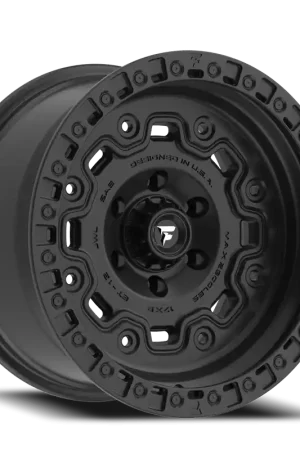 Low Price Fittipaldi Offroad Ft100Sb Wheel 18x9 8x165.1 Satin Black 18mm - FREE T-SHIRT INCLUDED!