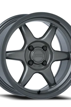 Kansei K11G Tandem Wheel 15x7 4x114.3 Gunmetal 0mm - FREE T-SHIRT INCLUDED! Worldwide Shipping