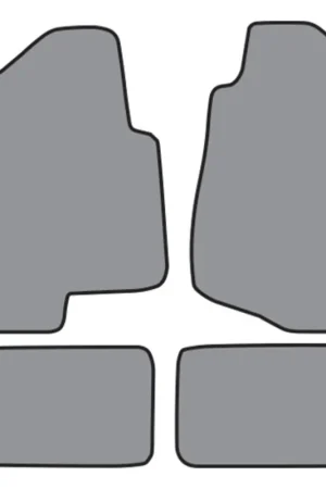 Premium Floor Mats for 2007-2014 Chevrolet Silverado 2500 HD Crew Cab 4pc (FM330 FM330R)