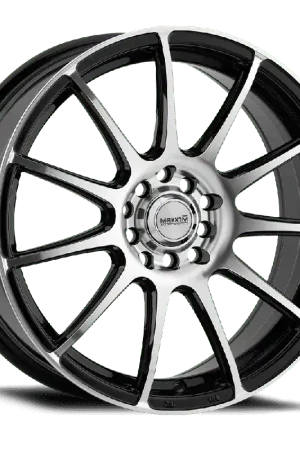 Maxxim 44B Champ Wheel 15x6.5 5x100 & 5x114.3 Black Machined 38mm Price Cut