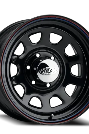 Allied Daytona Wheel 15x10 5x139.7 Black -38mm - FREE T-SHIRT INCLUDED! Affordable