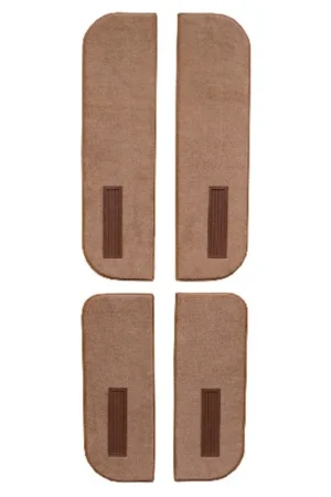 Final Sale Carpet for 1987-1988 Chevrolet R10 Suburban Door Panel Inserts on Cardboard w/Vents 4pc
