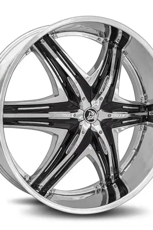Limited Time Diablo Elite Wheel 26x10 Blank Custom Drilled Chrome 15mm - MINIMUM PURCHASE OF 4 WHEELS