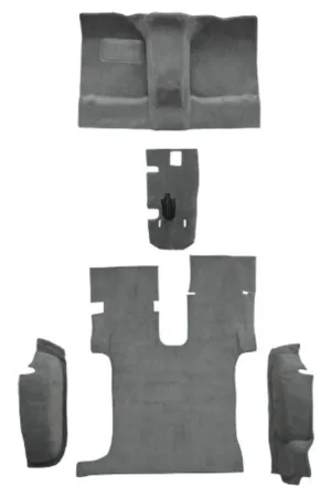 Clearance Carpet for 1986-1995 Suzuki Samurai with Roll Bar Cutout Complete Cutpile