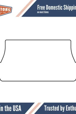 Trunk Floor Mat Cover for 1961-1963 Oldsmobile Y-Body Ultra Hi-Def Rubber Smooth Today Only