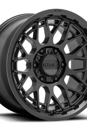 Special Offer Kmc Km722 Technic Wheel 18x9 6x139.7 Satin Black 18mm - FREE T-SHIRT INCLUDED!