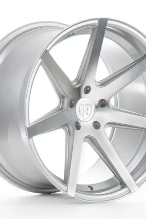 Rohana Rc7 Wheel 20x11 5x120 Machine Silver 28mm - FREE T-SHIRT INCLUDED! Clearance