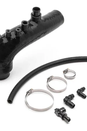 COBB Tuning Silicone Turbo Inlet Black  - 2008-2014 Subaru WRX / 2005-2009 Subaru Legacy GT Certified