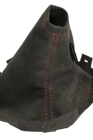 Best Seller DarkMatterX Shift Boot - Charcoal Black / Alcantara / Red Stitching - 2008-2014 Subaru STI