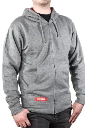 COBB Grey Zip Hoodie - Size M Exclusive Offer