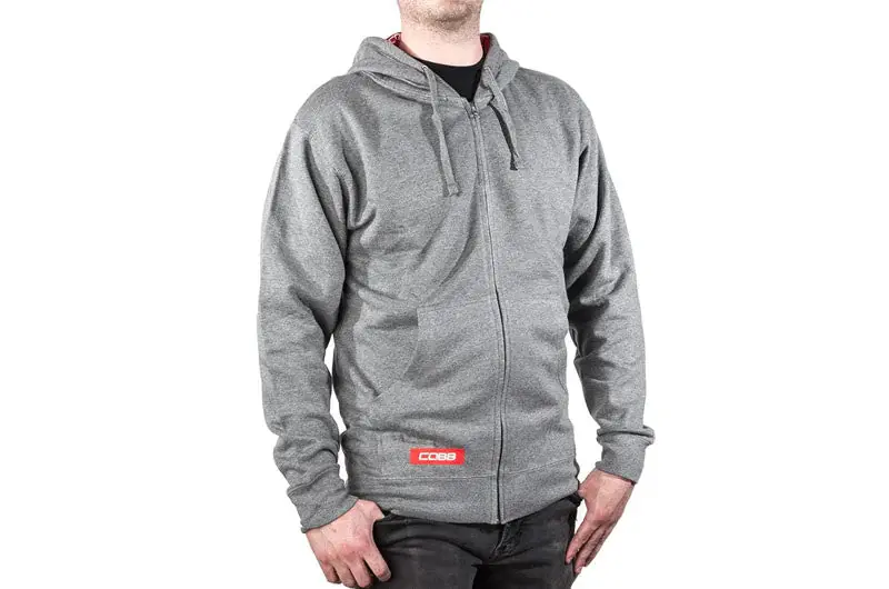 COBB Grey Zip Hoodie - Size M Exclusive Offer