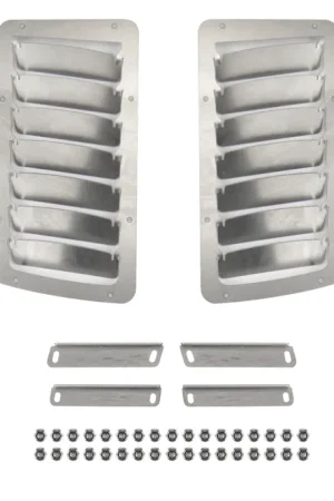 Verus Engineering Slanted Hood Louver Kit Aluminum - 2013-2021 Scion FR-S / Subaru BRZ / Toyota 86 Modern