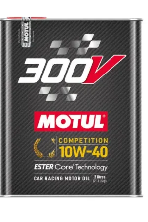 Motul 300V COMPETITION 10W-40 10X2L 2L Motor Oil - Universal Popular