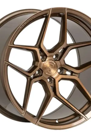 Limited Offer Rohana Rfx11 Wheel 21x10.5 5x114.3 Brushed Bronze 38mm - FREE T-SHIRT INCLUDED!