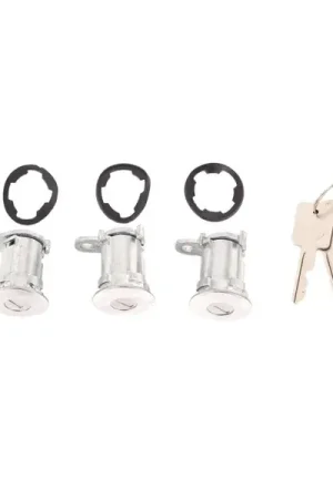 Fresh Stock Omix Door Lock Cylinder Kit 3- 76-90 Jeep CJ/XJ/MJ/YJ