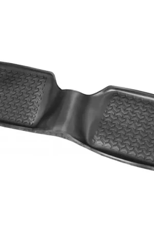 Rugged Ridge Floor Liner Rear Black 1984-2001 Jeep Logo Cherokee XJ Final Sale