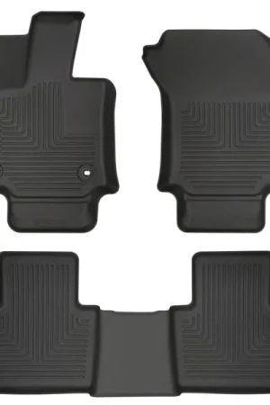 Husky Liners 2019 Toyota RAV4 Weatherbeater Black Front & 2nd Seat Floor Liners Cheap