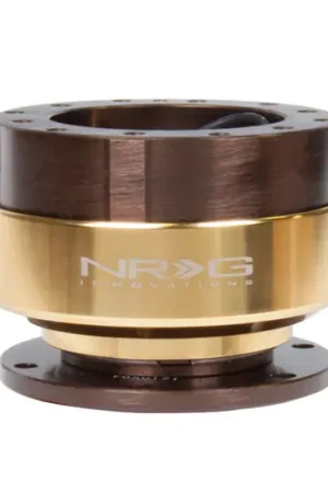 Special Discount NRG Quick Release Gen 2.0 - Bronze Body / Chrome Gold Ring