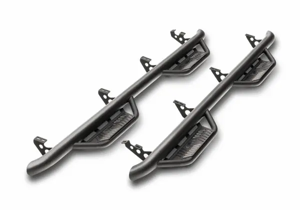 Last Chance N-Fab Podium LG 2019 Chevy/GMC 1500 Crew Cab - Cab Length - Tex. Black - 3in