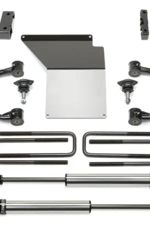 Fabtech 07-18 GM K1500 w/OE Forged UCA 3.5in UCA System w/DL 2.5 Coilovers & Rear DL Shocks Professional Grade