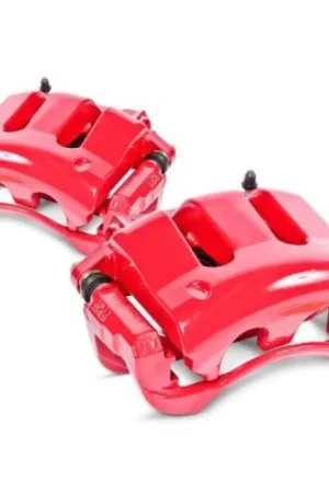 Limited Edition Power Stop 03-06 Dodge Durango Front Red Caliper w/Bracket - Pair
