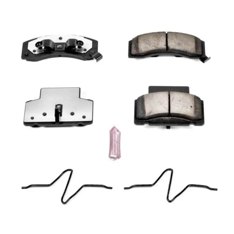 Power Stop 91-00 Chevrolet C3500 Front Z36 Truck & Tow Brake Pads w/Hardware Big Sale