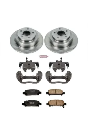 Power Stop 98-03 Subaru Forester Rear Autospecialty Brake Kit w/Calipers Instant Buy