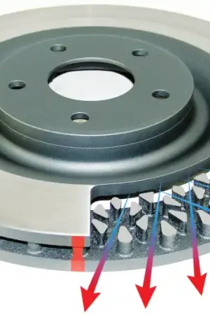 DBA T3 5000 Series Slotted Rotor KP w/o Nuts - AP Replacement CP4542-106/107 Fast Shipping