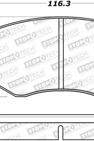 StopTech Street Brake Pads One Day Deal