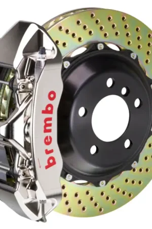 Brembo 05-08 997.1 C2 (Excl PCCB) Fr GTR BBK 6Pis Billet 355x32 2pc Rotor Drilled-Nickel Markdown