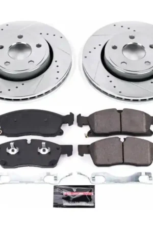 Price Drop Power Stop 17-19 Jeep Grand Cherokee Front Z23 Evolution Sport Brake Kit