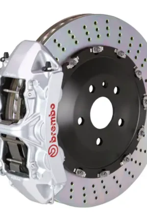 New Arrival Brembo 15+ RC-F/16-20 GS-F Front GT BBK 6 Piston Cast 405x34 2pc Rotor Drilled-Silver